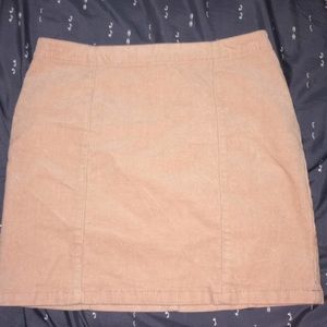 Forever21 Blush pink high waisted skirt small